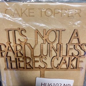 ”Party Cake🎂 Topper”